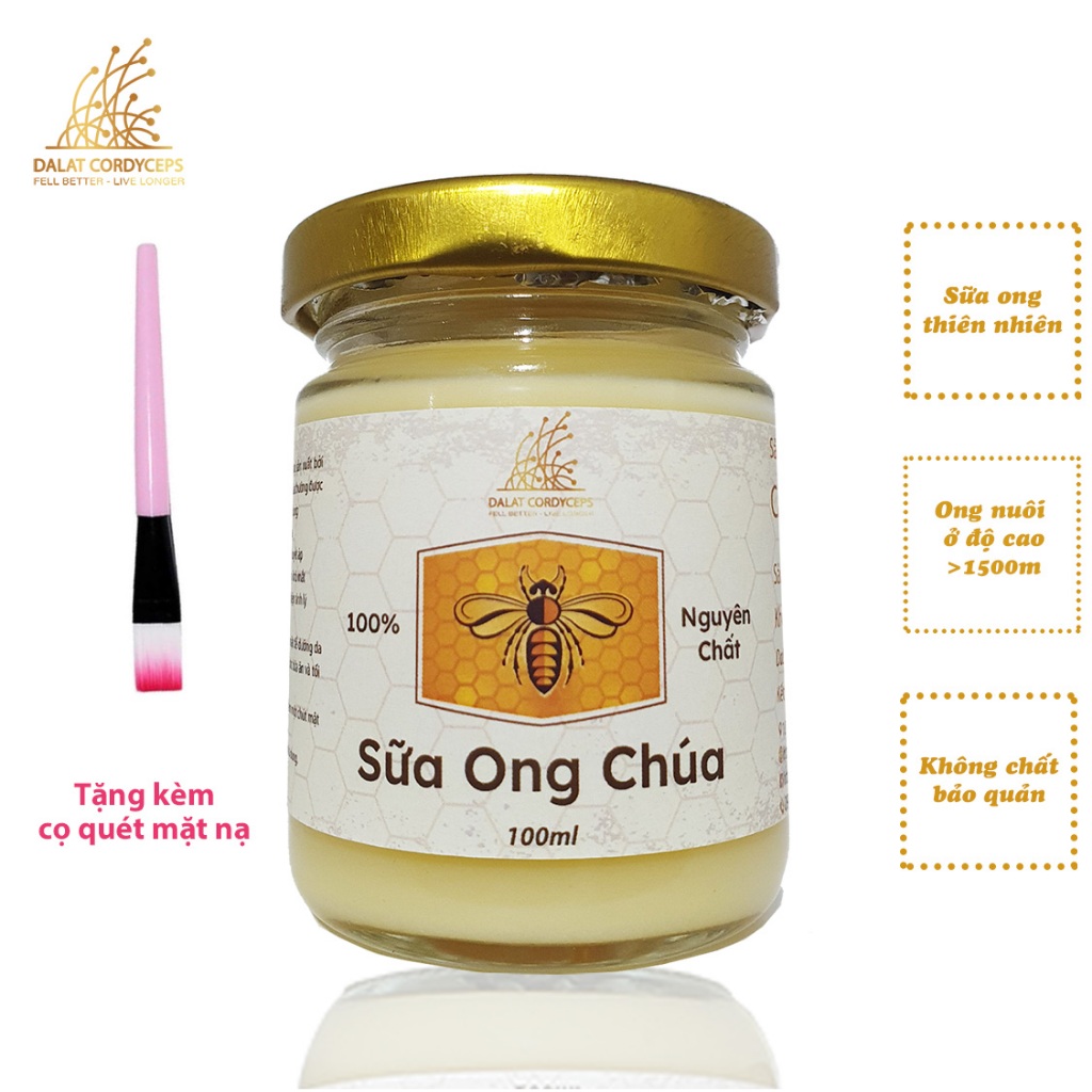 Sữa ong chúa tươi Dalat Cordyceps