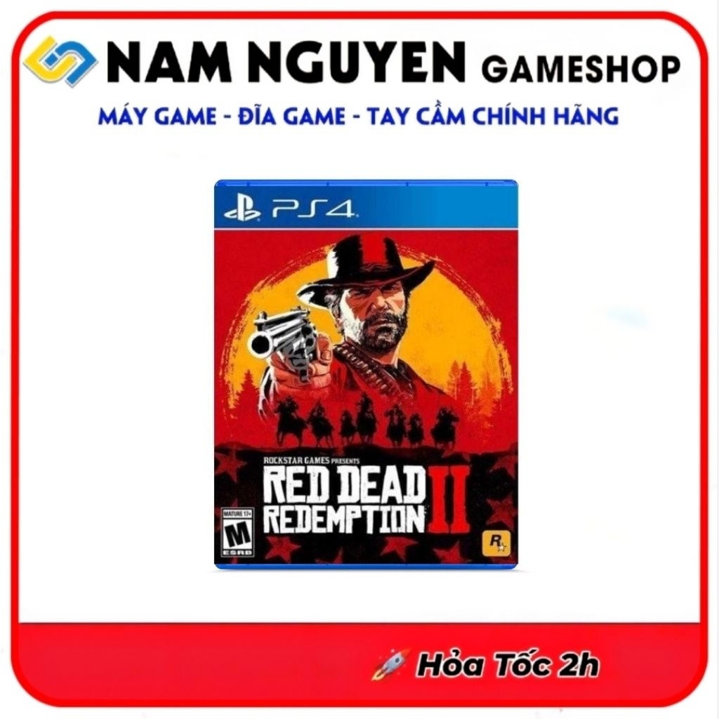 Đĩa Game PS4 | Red Dead 2 Redemption Rd2