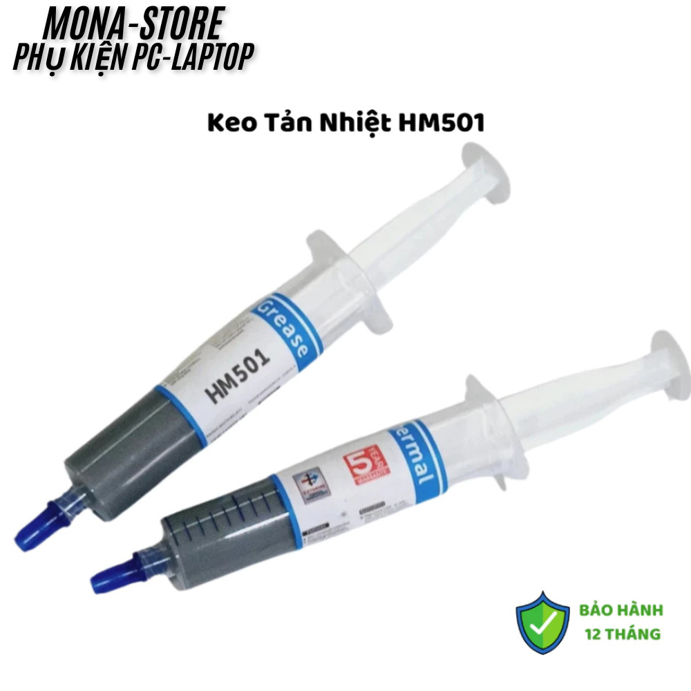 KEO ỐNG TẢN NHIỆT THERMAL COMPOUND HM501 - Tản Nhiệt tốt cho Cpu Máy Tính, Laptop, Giá Rẻ