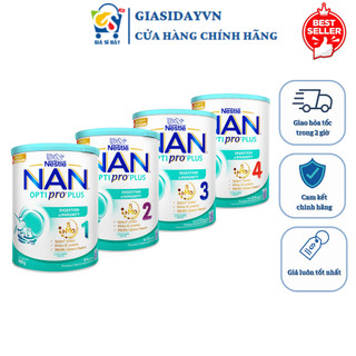   Date 2027  Sữa Nan Việt Optipro Plus Nestle Đủ Số 400g 800g 1.5kg - Sữa Bột Công Thức 