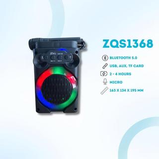 (KÈM MICRO) LOA KARAOKE ZQS 1368,Âm Thanh Mạnh Mẽ – Trung Thực Loa karaoke hay công suất lớn