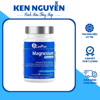 Viên uống CanPrev Magnesium Threonate  – Bổ não, tim mạch, cơ bắp, giảm stress, ngủ ngon