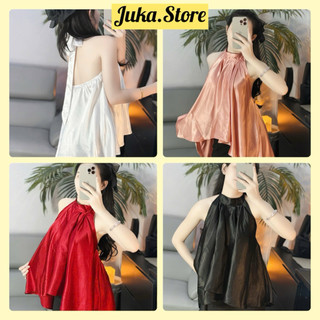  Áo yếm lụa hở lưng sexy dễ phối đồ Juka.Store 