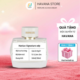 Nước hoa nữ HANLUX Signature edp 10ml – Vani kem ngọt ngào, tinh tế, quyến rũ lưu hương lâu