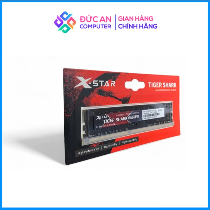 Ram PC Xstar 8GB DDR3 1600Mhz