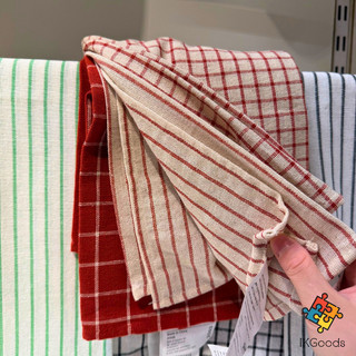 Bộ 4 khăn cotton lau bát đĩa chén 60x45cm Rinnig IKEA