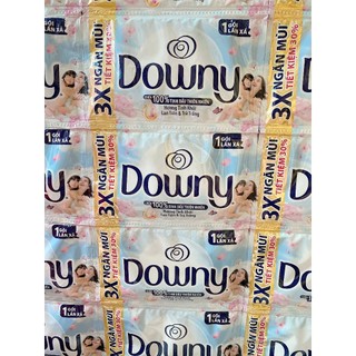   GÓI ĐẠI  nước xả vải downy tinh khôi 50ML  1 dây 8 gói  