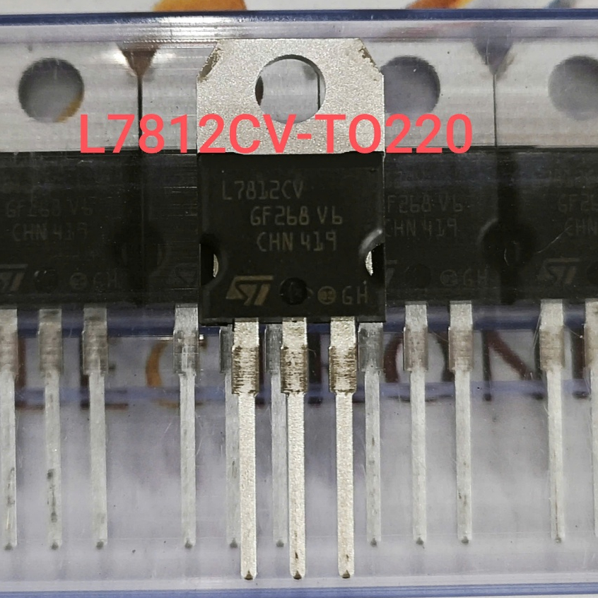 IC nguồn 7812 L7812 L7812CV TO-220 Chính hãng mới 100% (Con)