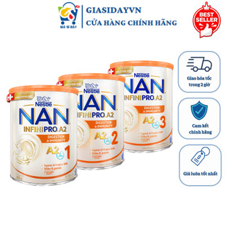  Date 2027  Sữa Nan InfiniPro Đạm A2 Nestle Đủ Số 400g 800g - Sữa Bột Công Thức 