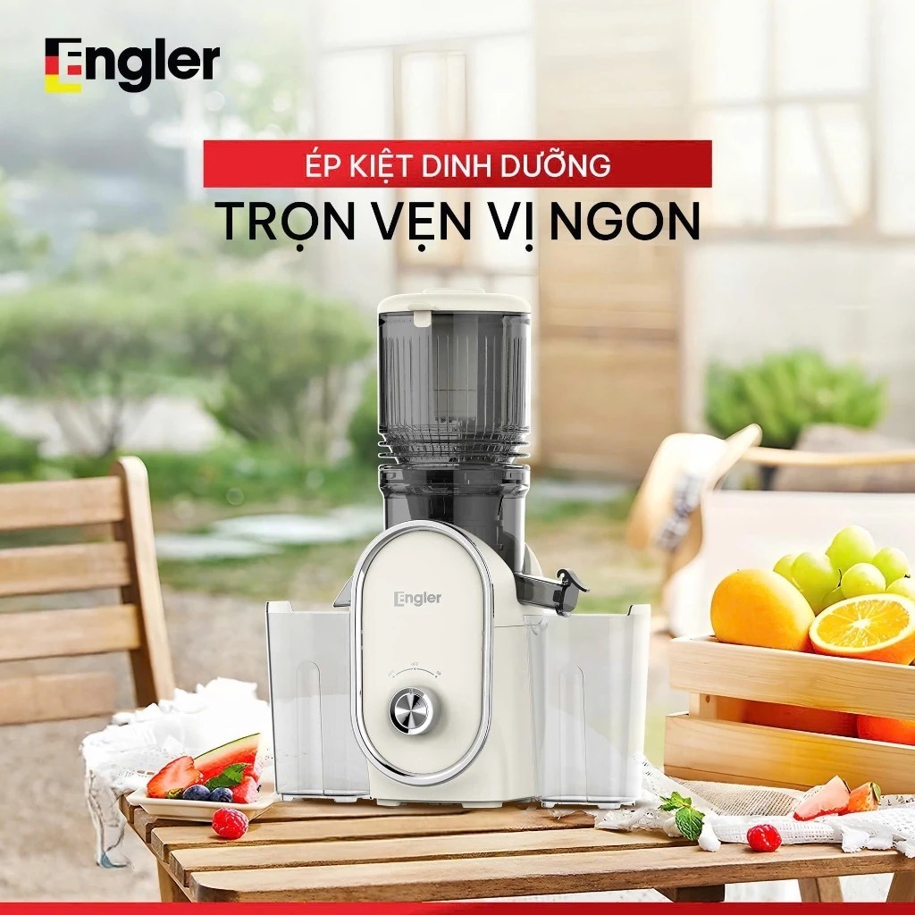 Máy Ép Chậm Engler EL288 - Thiết kế nhỏ gọn hiên đại phù hợp với căn bếp gia đình