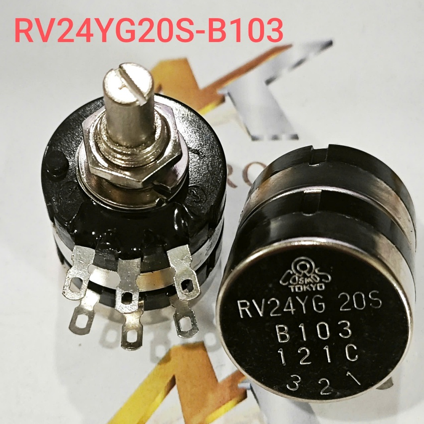 Chiết áp kép RV24YG20S-B103 - 10K 2W TOCOS TOKYO RV24YG20S B103 (con)