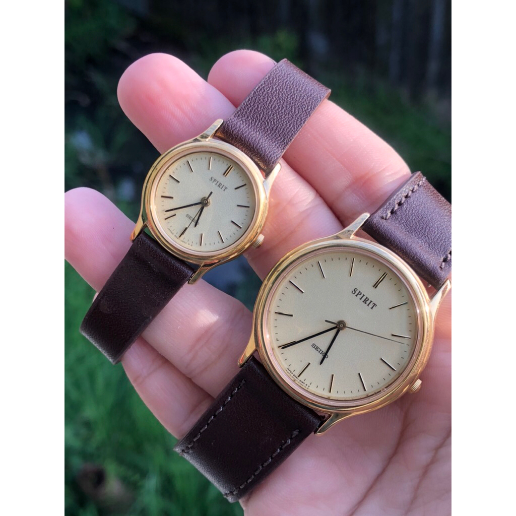 (đọc kỹ mô tả) ĐỒNG HỒ CẶP SEIKO SPIRIT HÀNG 2hand