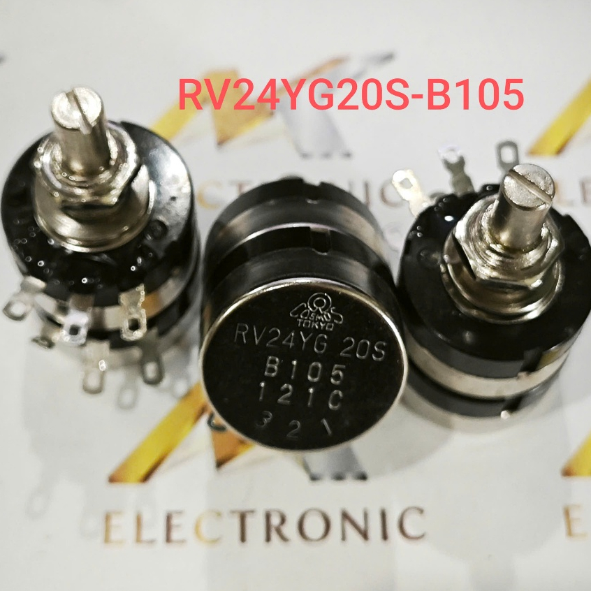 Chiết áp kép RV24YG20S-B105 1M 2W TOCOS TOKYO RV24YG20S B105 (con)