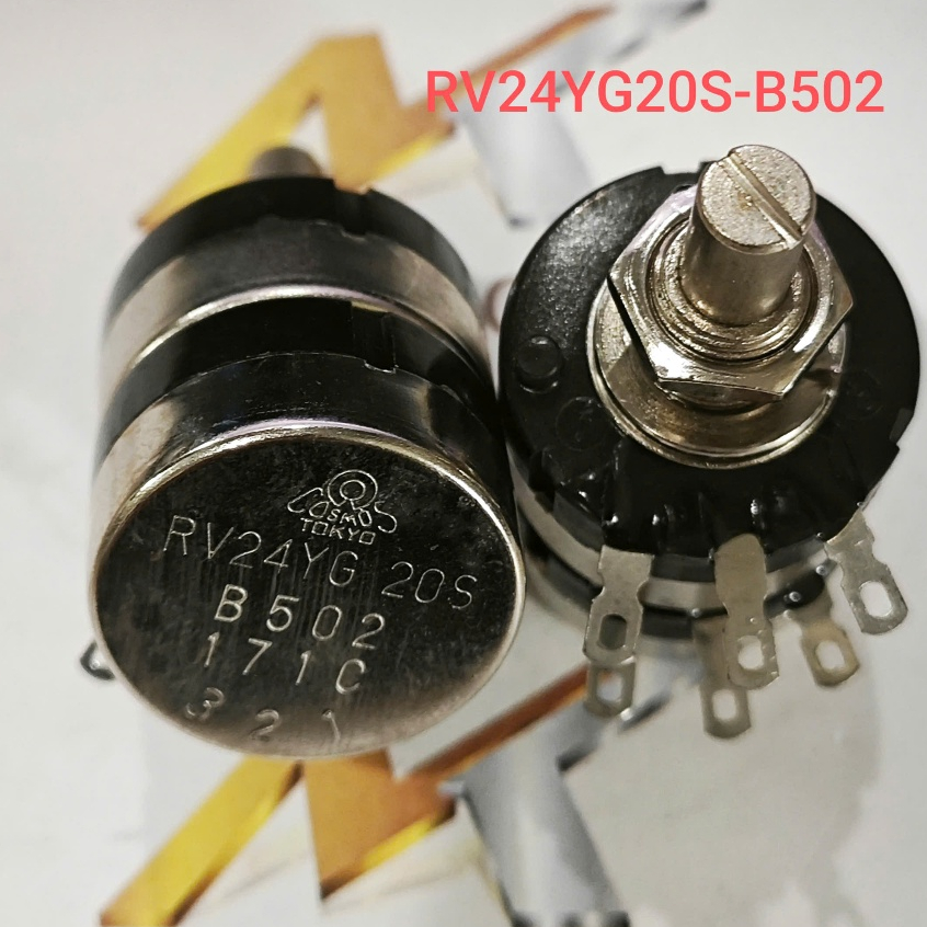 Chiết áp kép RV24YG20S-B502 - 5K 2W TOCOS TOKYO RV24YG20S B502 (con)