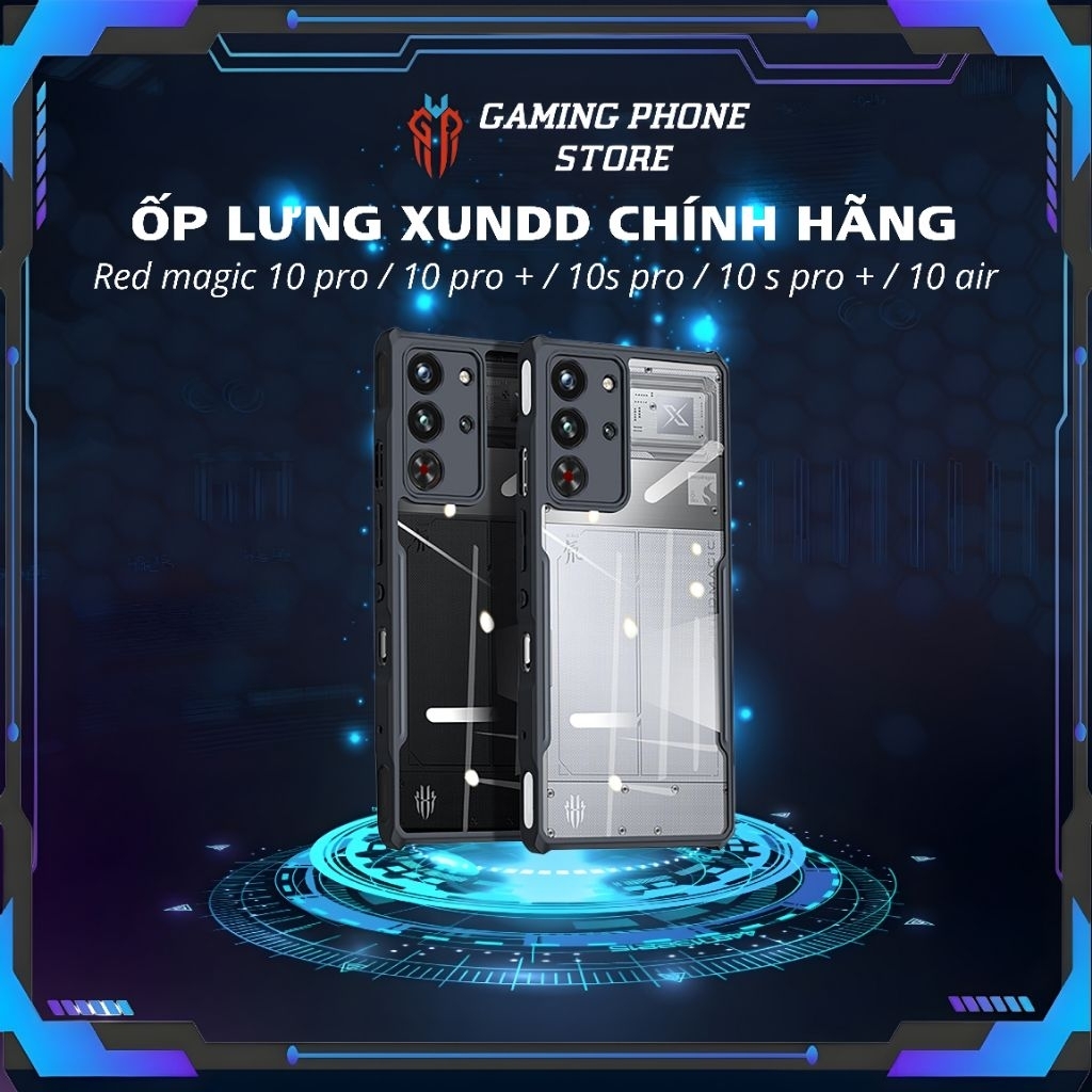 Ốp lưng xundd tpu mặt lưng trong Nubia Red Magic 10 pro / 10 pro + / 10s pro / 10s pro + / 10 air ( 