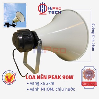  Loa Phóng Thanh Peak 90W Vành Nhôm 46Cm  Tặng Coil 50k  Loa Nén Cao Cấp Công Suất Lớn Chịu Nắng Mưa 