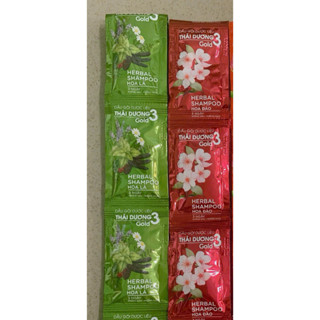  Dây Dầu Gội thái dương 3 hương lá và hương hoa   10 gói   