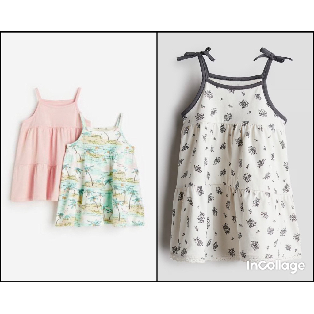 (052)Set váy 2 dây HM bé gái