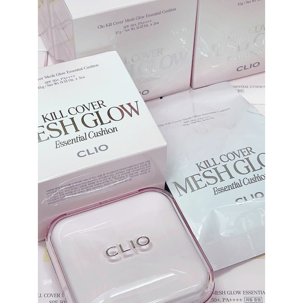 Phấn Nước Clio Kill Cover Glow Fitting / GLOW MESH / HIGH GLOW Cushion