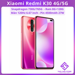 Điện thoại Xiaomi Redmi K30 4G/5G màn 120Hz - Ram 8G 128G