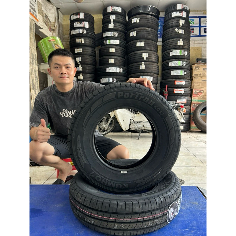 Lốp Kumho 185R14C Portran KC53 8PR Việt Nam Mới 100% 2025