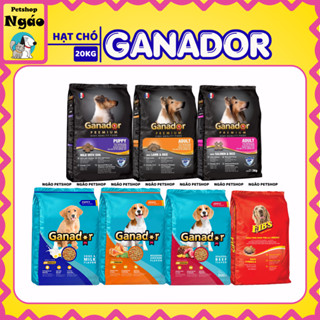 Thức Ăn Hạt Khô Cho Chó Con và Chó Lớn Ganador 20kg – Dinh Dưỡng Đầy Đủ [ GANADOR ]
