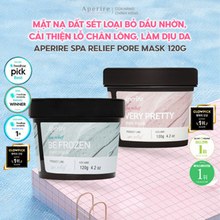 Mặt Nạ Đất Sét Loại Bỏ Dầu Nhờn, Thu Nhỏ Lỗ Chân Lông, Làm Dịu Da Aperire Spa Relief Pore Mask 120g
