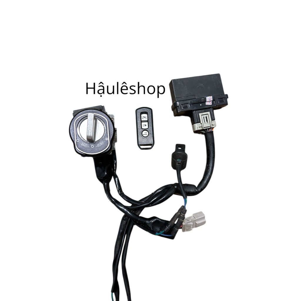 Bộ ổ khoá smartkey cho wave exciter 150, sh ý (cũ 90%)