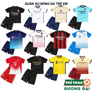 Quần Áo Bóng Đá Trẻ Em Siêu Cưng Thun Cao Cấp Đồ Đá Banh Cho Bé Thể Thao Đương Đại
