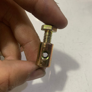 5 Con Ốc Siết Dây Cáp, Dây Côn, Ốc Cố Định Dây Ga Xe Đạp, Xe Máy, Xe Oto, Thiết Bị Căng Dây...Kich Thước Lỗ 2mm - 4mm.