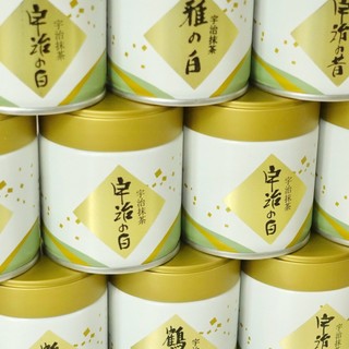  Bột matcha hãng Yano Seichajo Miyabi no Shiro Uji Mukashi Tsuru Mukashi lon 40g 