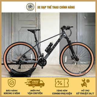 Xe đạp MILESCO K400 | Khung nhôm đúc, Phanh dầu, Group 3x9 cối nổ to💥