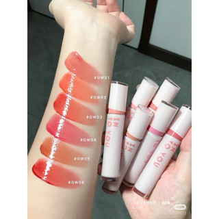 Into You Son Bóng  Glow lip Tint gương trang điểm bóng lâu trôi