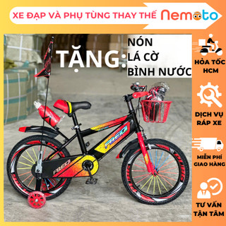  Hỏa Tốc HCM - Xe Đạp Thể Thao Cho Bé Trai,Mẫu Mới Nhất,Khung Sườn Chắc Chắn,Kèm Quà Tặng Cho Bé FBEI 