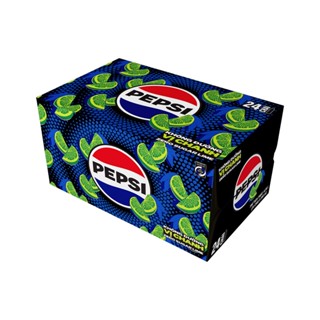 (Thùng 24 chai) Nước ngọt Pepsi không calo vị chanh 390ml