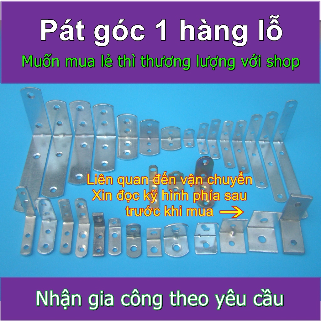 [Combo 10c - 20c] Pát góc Ke góc Bát Pas Path (loại 1 hàng lỗ)