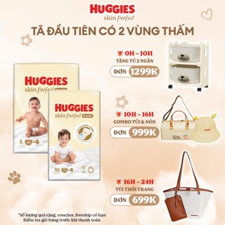 [HÀNG CHÍNH HÃNG CTY] TÃ/BỈM HUGGIES SKIN PERFECT NB76 S82 M79 M76 L66 XL58 XXL54