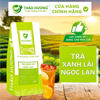 Trà Xanh Lài Ngọc Lan thương hiệu Thảo Hương Gói 500gr - Chuyên pha Trà chanh, Trà tắc