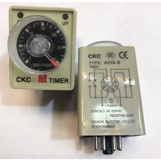 TIMER-10S,30S,60S,10M,30M,60M,6H,24H-220VAC (AH3-3)