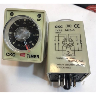 TIMER-10S,30S,60S,10M,30M,60M,6H,24H-220VAC (AH3-3)