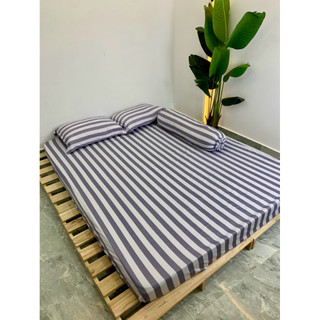 [NỆM 20-30CM] Bộ drap ga thun hàn quốc 4 món