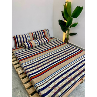 [NỆM 20-30CM] Bộ drap ga thun hàn quốc 4 món