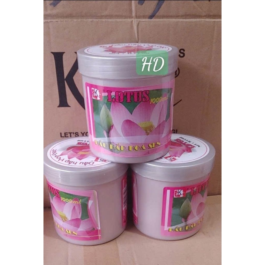 kem hấp dầu hoa sen 1000ml