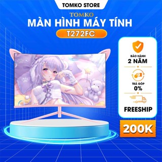 Màn hình máy tính Tomko T272FC 27inch FHD, tần số quét 75Hz, Bảo hành 24 tháng