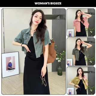  Áo khoác bò nữ croptop 4 màu cá tính  ĐỔI TRẢ MIỄN PHÍ AK19 Áo jean nữ tay cộc form ôm mặc cùng váy trẻ trung năng động 