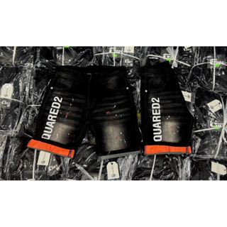 Quần short jean nam vải denim rách form Vá gối siêu đẹp mẫu mới cao cấp Quang Luxury