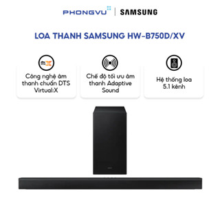  Bộ loa thanh Samsung HW-B750D XV 400W - Hàng chính hãng 