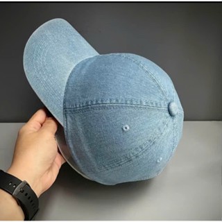 Mũ lưỡi trai Jean trơn phong cách bụi bặm - Nón kết unisex thời trang đơn giản, màu xanh nhạt, màu xanh đậm và màu đen