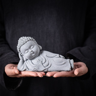 Tượng Đức phật Adida nằm ngủ -  trang trí, trưng bày, tiểu cảnh, bán cạn, terrarium