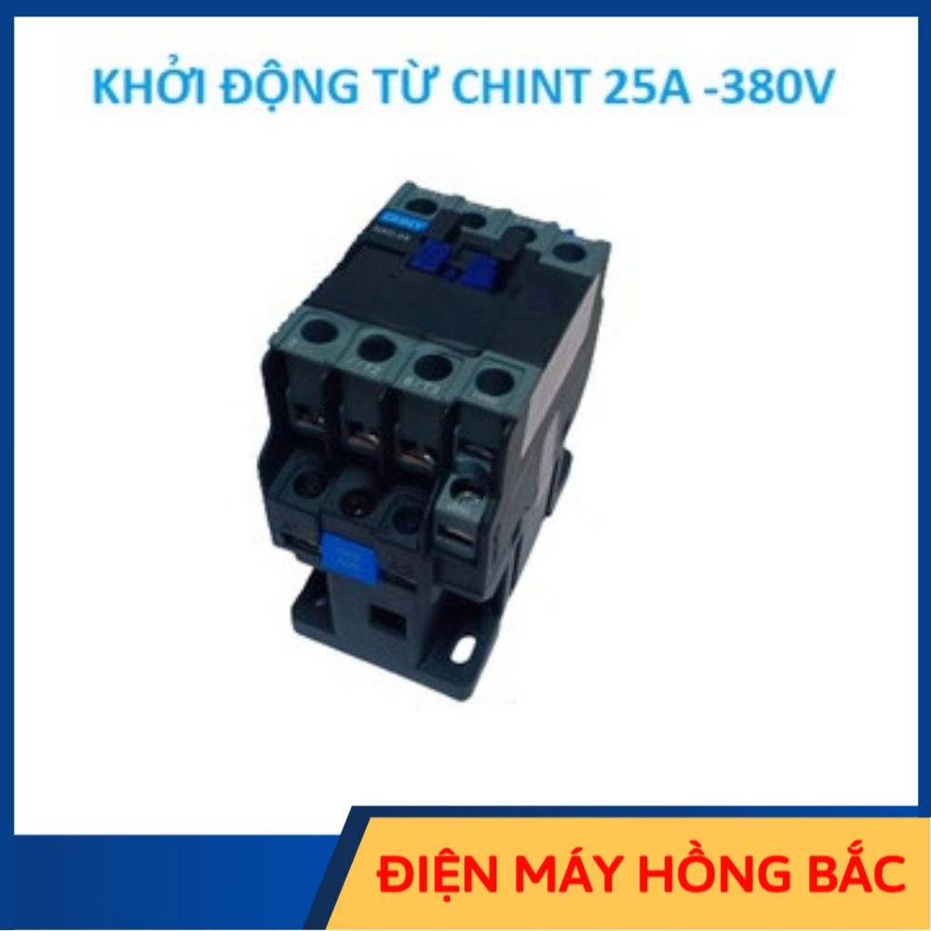 Khởi Động Từ Contactor CHINT NXC-25A-380V AC220V 11KW Công nghiệp